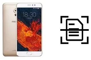 Escanear documento en un Meizu Pro 6 Plus 64GB