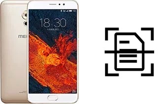 Escanear documento en un Meizu Pro 6 Plus