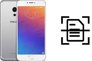 Escanear documento en un Meizu Pro 6