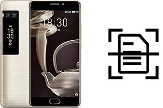 Escanear documento en un Meizu Pro 7 Plus