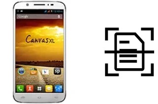 Escanear documento en un Micromax A119 Canvas XL