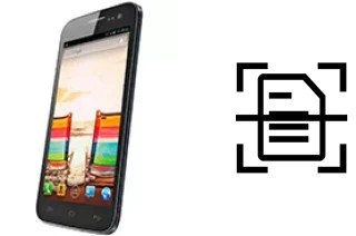 Escanear documento en un Micromax A114 Canvas 2.2