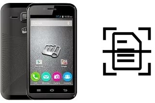 Escanear documento en un Micromax Bolt S301