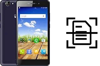 Escanear documento en un Micromax Canvas Mega E353