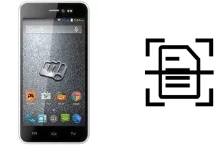 Escanear documento en un Micromax Canvas Pep Q371