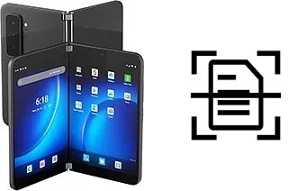 Escanear documento en un Microsoft Surface Duo 2