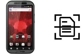 Escanear documento en un Motorola DROID BIONIC XT865