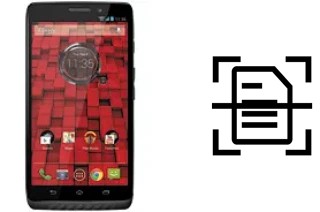 Escanear documento en un Motorola DROID Maxx