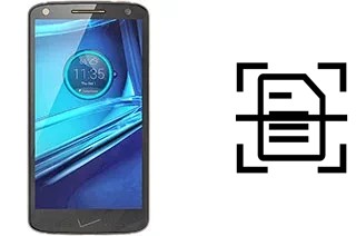 Escanear documento en un Motorola Droid Turbo 2