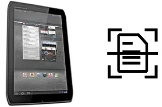Escanear documento en un Motorola DROID XYBOARD 8.2 MZ609