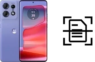 Escanear documento en un Motorola Edge 50 Pro
