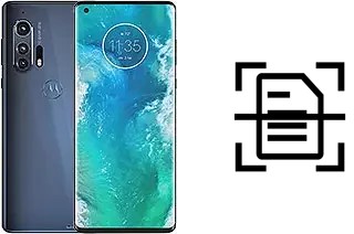 Escanear documento en un Motorola Edge+