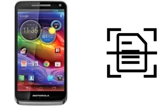 Escanear documento en un Motorola Electrify M XT905