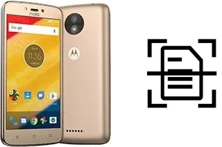 Escanear documento en un Motorola Moto C Plus