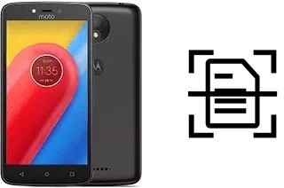Escanear documento en un Motorola Moto C