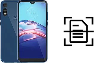 Escanear documento en un Motorola Moto E (2020)