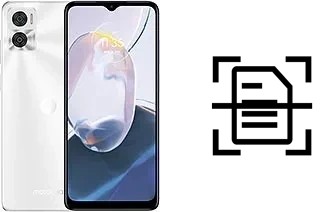 Escanear documento en un Motorola Moto E22i