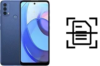 Escanear documento en un Motorola Moto E30