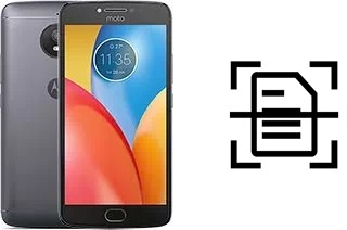 Escanear documento en un Motorola Moto E4 Plus