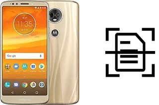 Escanear documento en un Motorola Moto E5 Plus