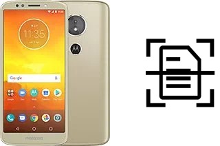 Escanear documento en un Motorola Moto E5