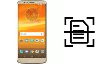 Escanear documento en un Motorola Moto E6 Plus