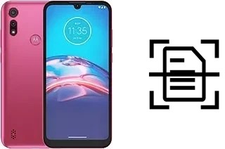 Escanear documento en un Motorola Moto E6i