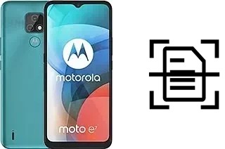 Escanear documento en un Motorola Moto E7