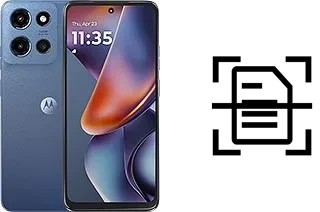 Escanear documento en un Motorola Moto G (2025)