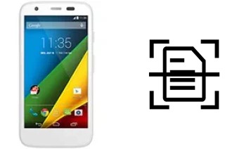 Escanear documento en un Motorola Moto G 4G