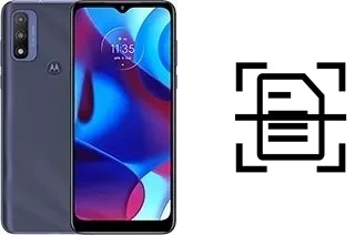 Escanear documento en un Motorola G Pure