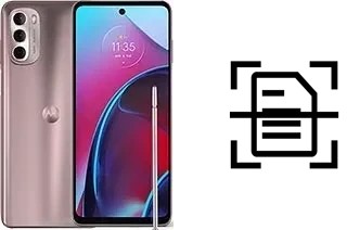 Escanear documento en un Motorola Moto G Stylus (2022)