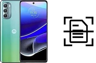 Escanear documento en un Motorola Moto G Stylus 5G (2022)