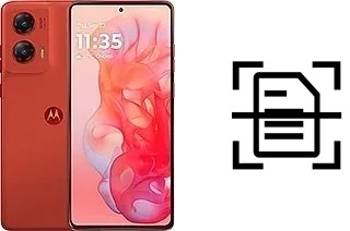 Escanear documento en un Motorola Moto G Stylus 5G (2024)