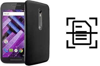 Escanear documento en un Motorola Moto G Turbo Edition