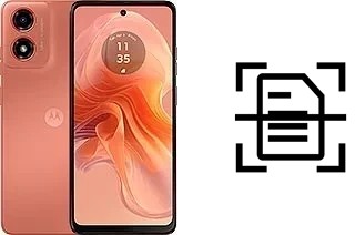 Escanear documento en un Motorola Moto G04s