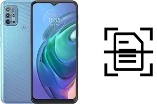 Escanear documento en un Motorola Moto G10 Power