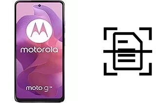 Escanear documento en un Motorola Moto G24