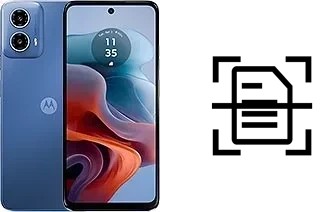 Escanear documento en un Motorola Moto G34