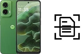 Escanear documento en un Motorola Moto G35