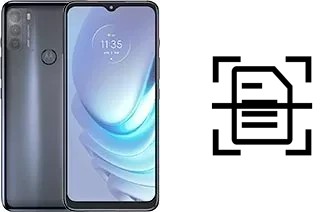 Escanear documento en un Motorola Moto G50