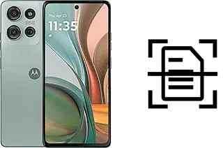 Escanear documento en un Motorola Moto G75