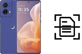Escanear documento en un Motorola Moto G85