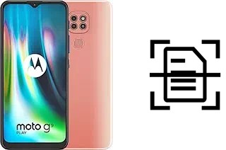 Escanear documento en un Motorola Moto G9 Play