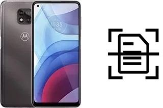 Escanear documento en un Motorola Moto G Power (2021)