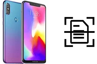 Escanear documento en un Motorola P30