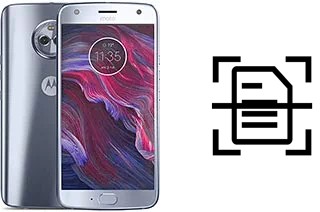 Escanear documento en un Motorola Moto X4