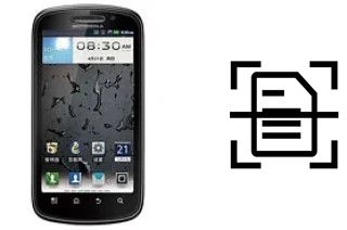 Escanear documento en un Motorola MOTO XT882