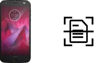 Escanear documento en un Motorola Moto Z 2018