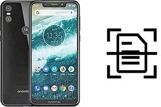 Escanear documento en un Motorola One (P30 Play)